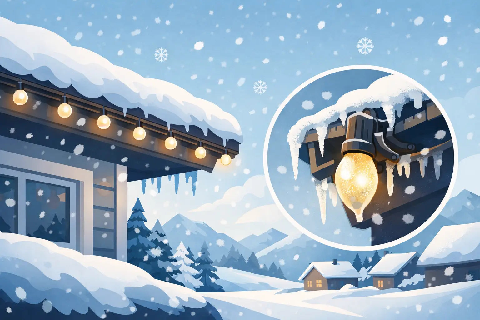 Do Permanent Light Mounts Survive Winter?