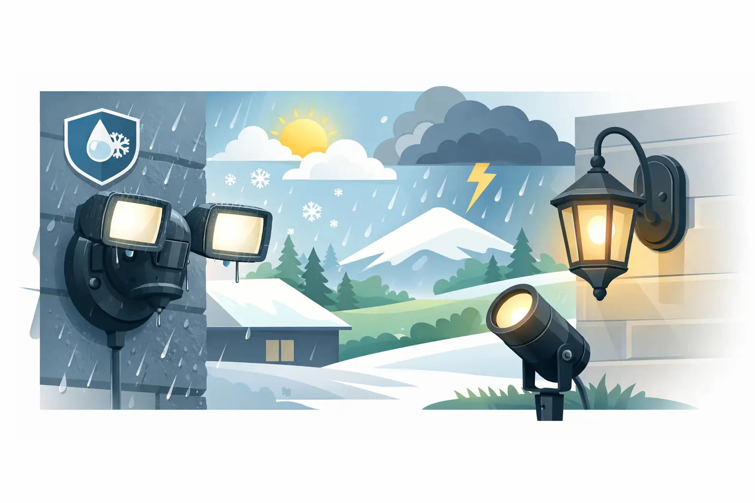 Weather Resistant Mounts for Outdoor Lights