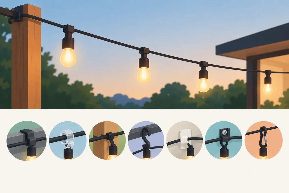 7 Outdoor Light Clip Alternatives That Hold Better