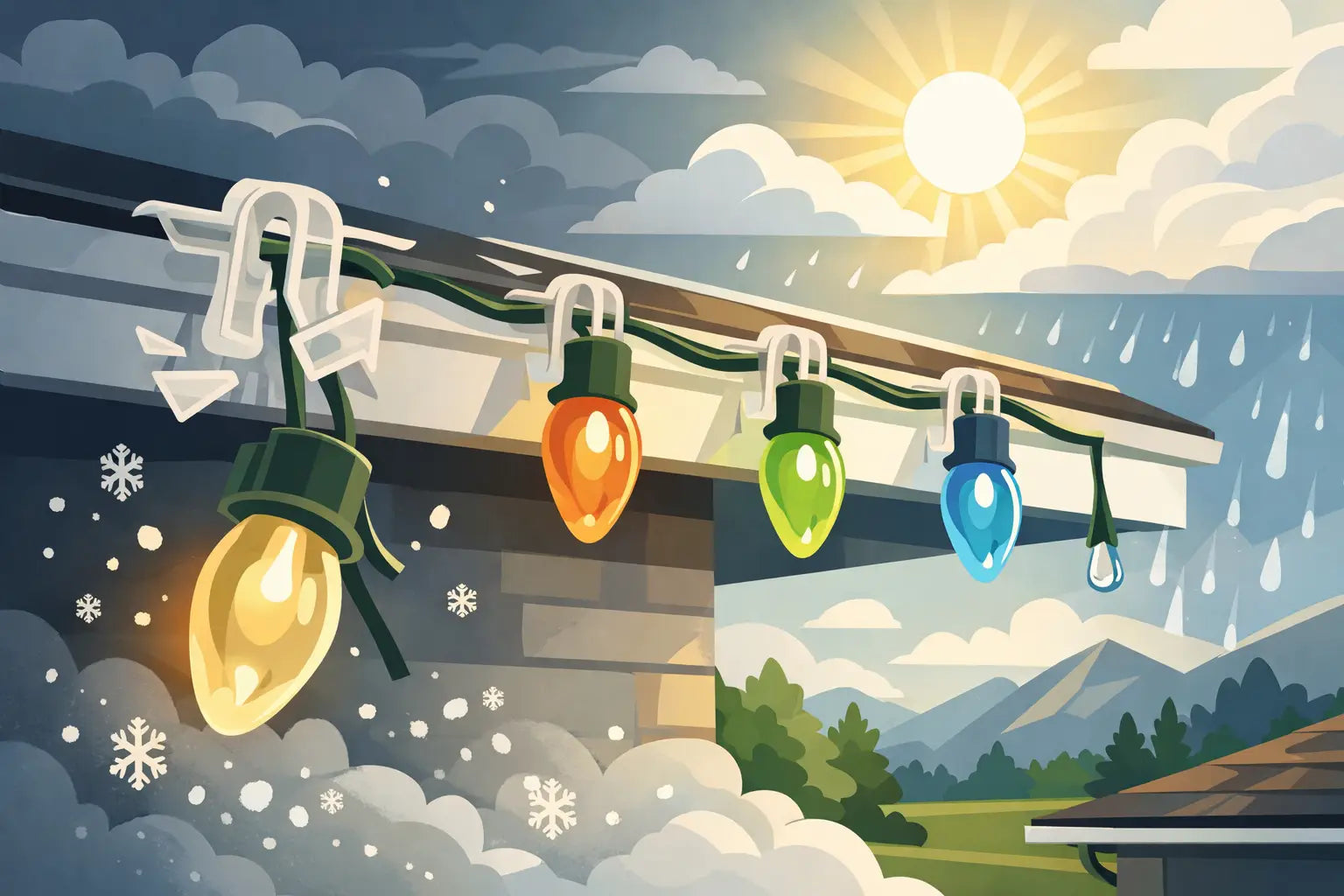 Why Do Outdoor Light Clips Fail?