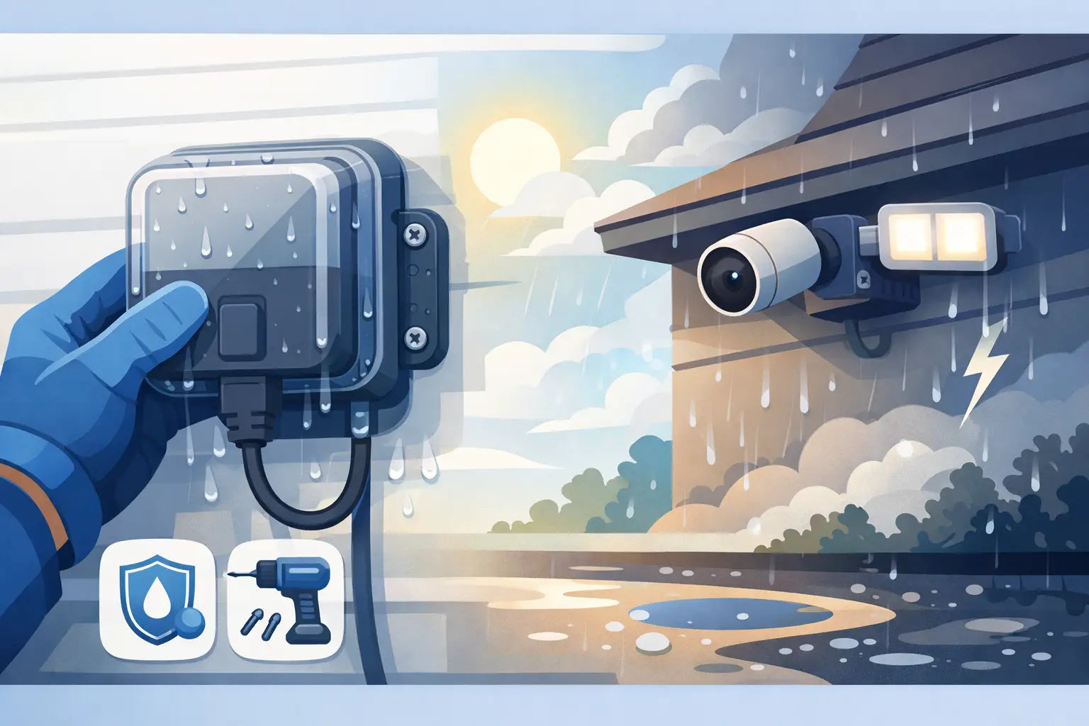 Weatherproof Govee Power Mount Guide