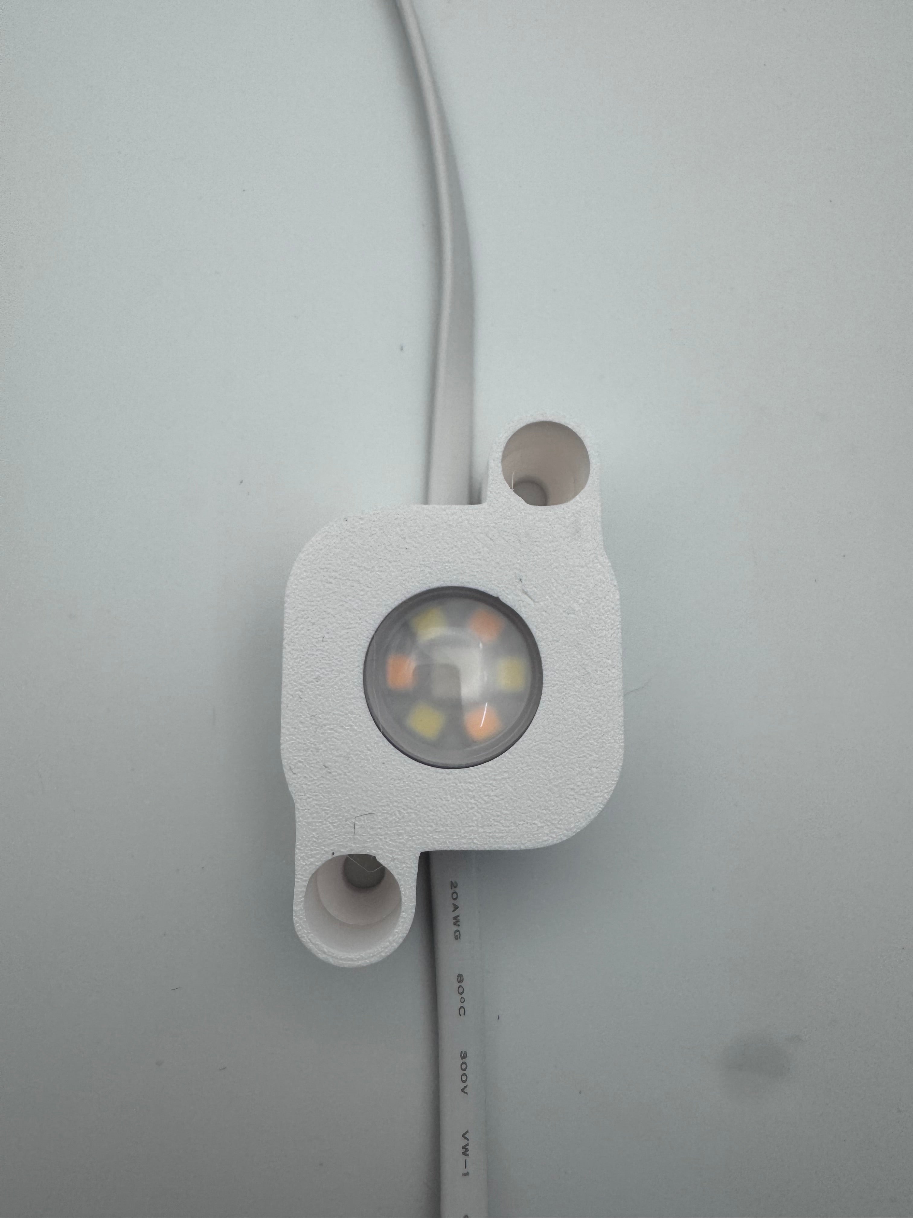 Govee Permanant Outdoor LED Mount for PRO with FULL coverage OFFSET Screw Holes - PrintWorks 3D