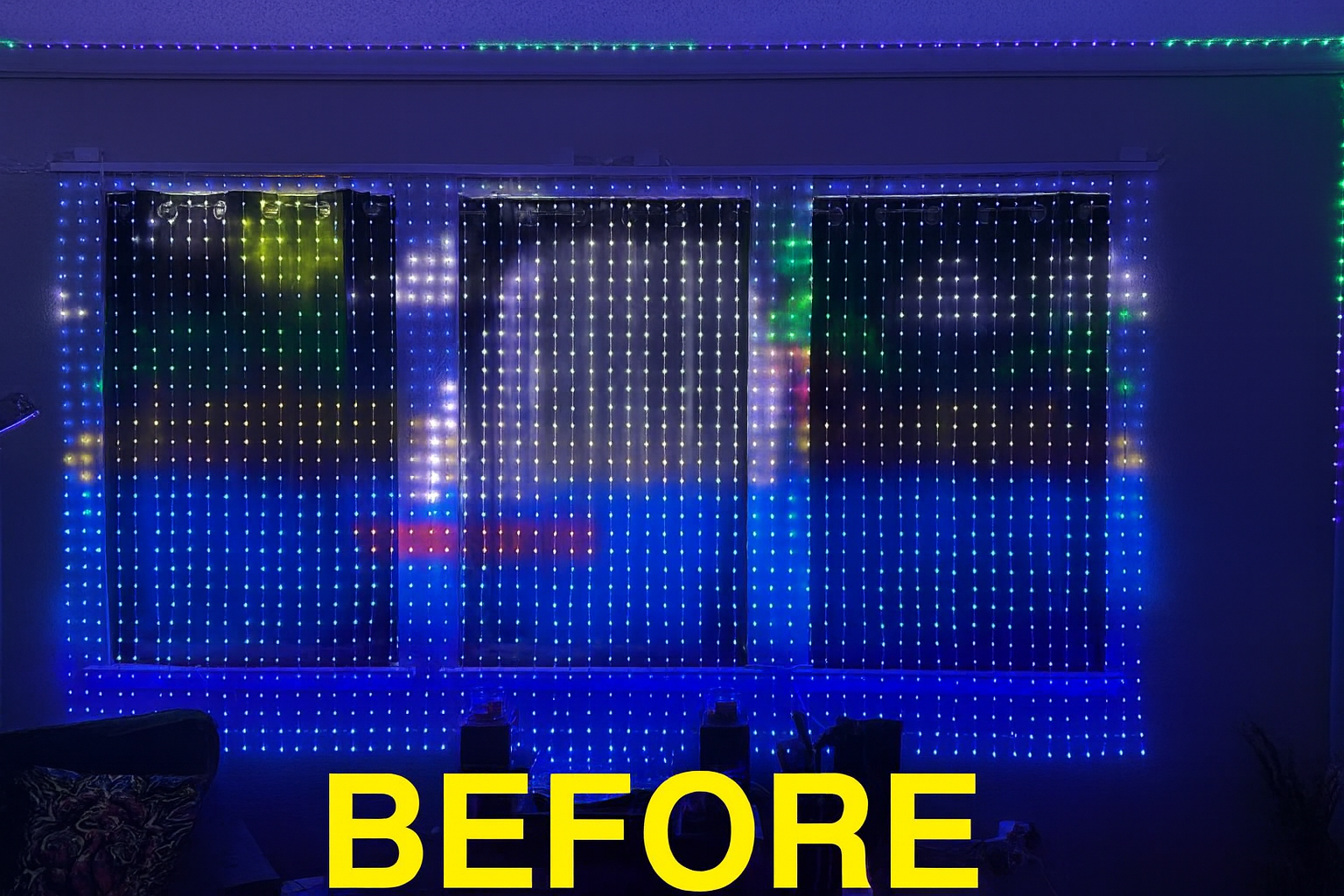 Govee V1 and V2 Light Curtain Straightener / Spacer - PrintWorks 3D