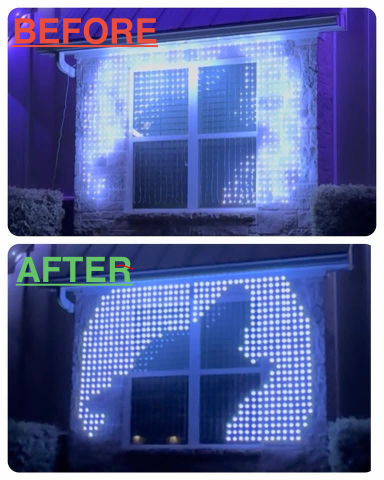 Govee V1 and V2 Light Curtain Straightener / Spacer - PrintWorks 3D