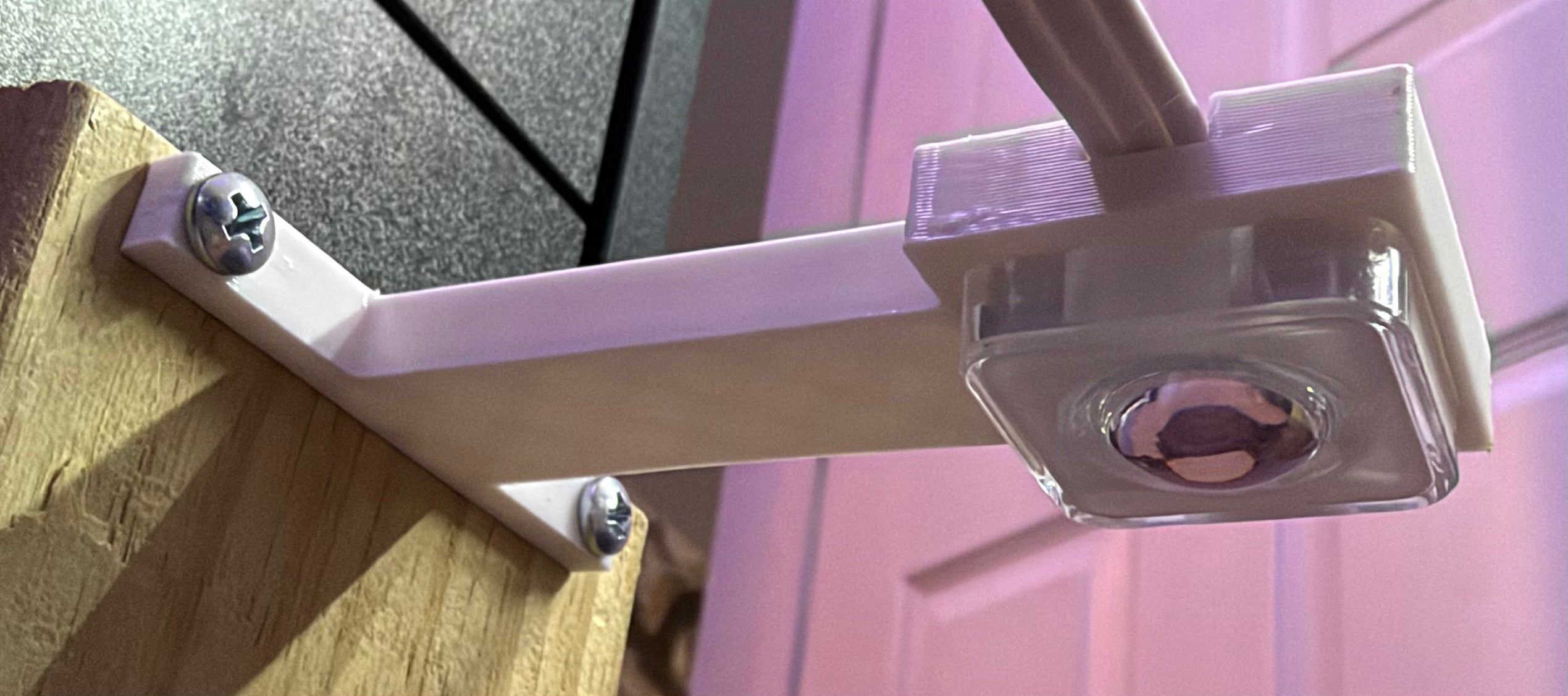 Permanent Outdoor LED 2 inch EXTENDED 90 DEGREE Mount for NON-PRO