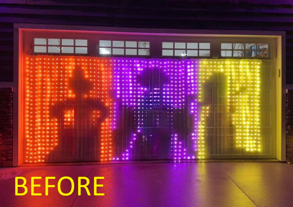 Govee V1 and V2 Light Curtain Straightener / Spacer