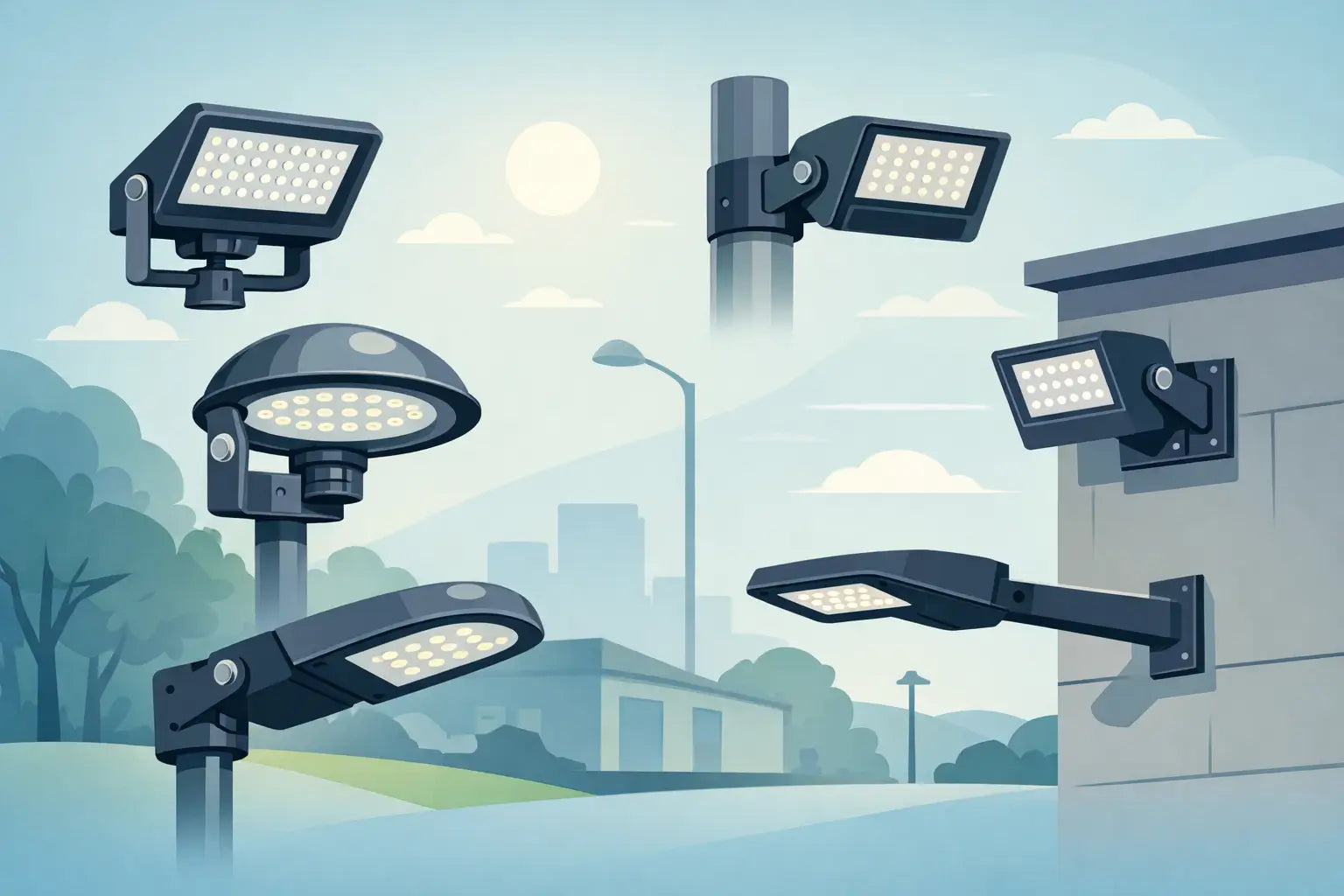 Retrofit Mounts for Outdoor LED Lights