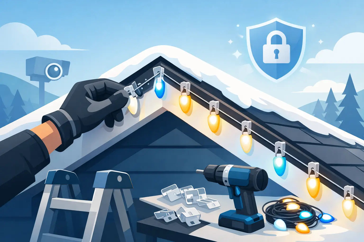 How to Secure Govee Roof Peaks Right