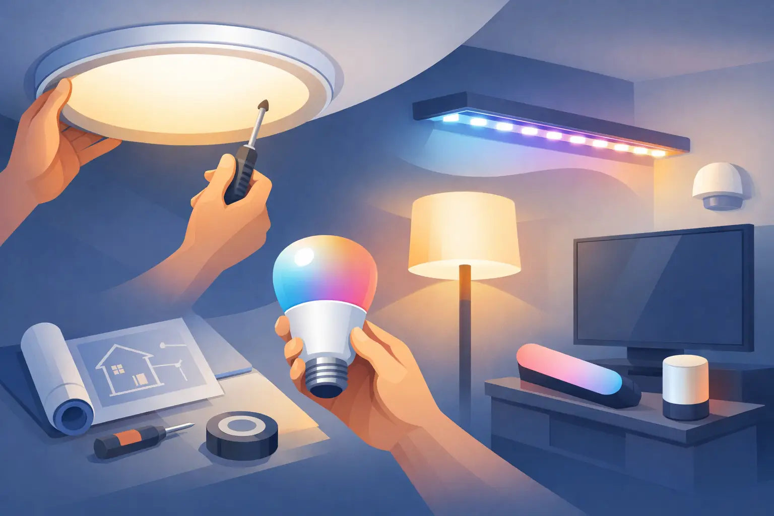 Guide to Govee Light Retrofitting