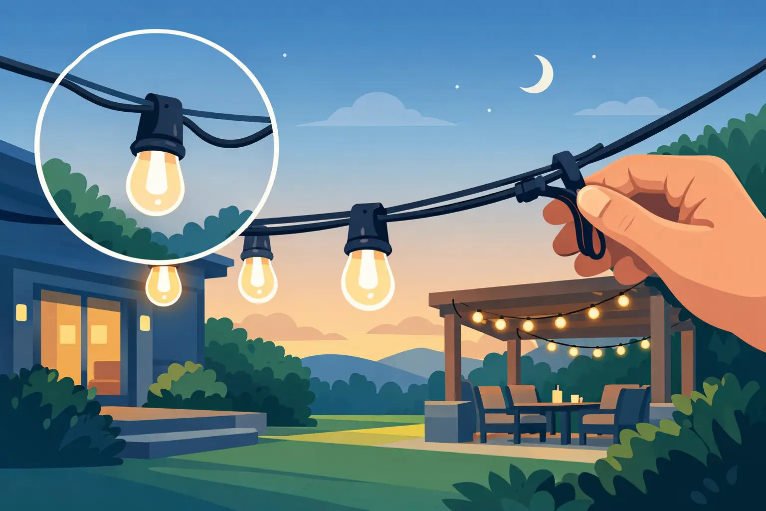 How to Prevent Outdoor Light Droop
