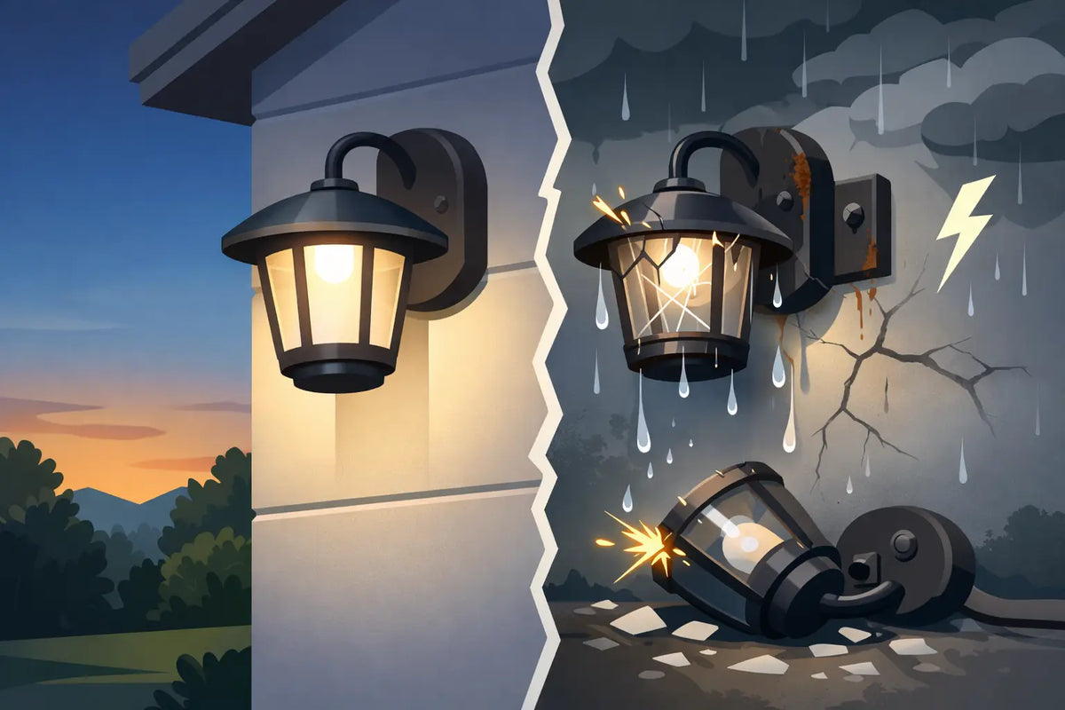 Why Are Outdoor Light Mounts Failing So Soon?