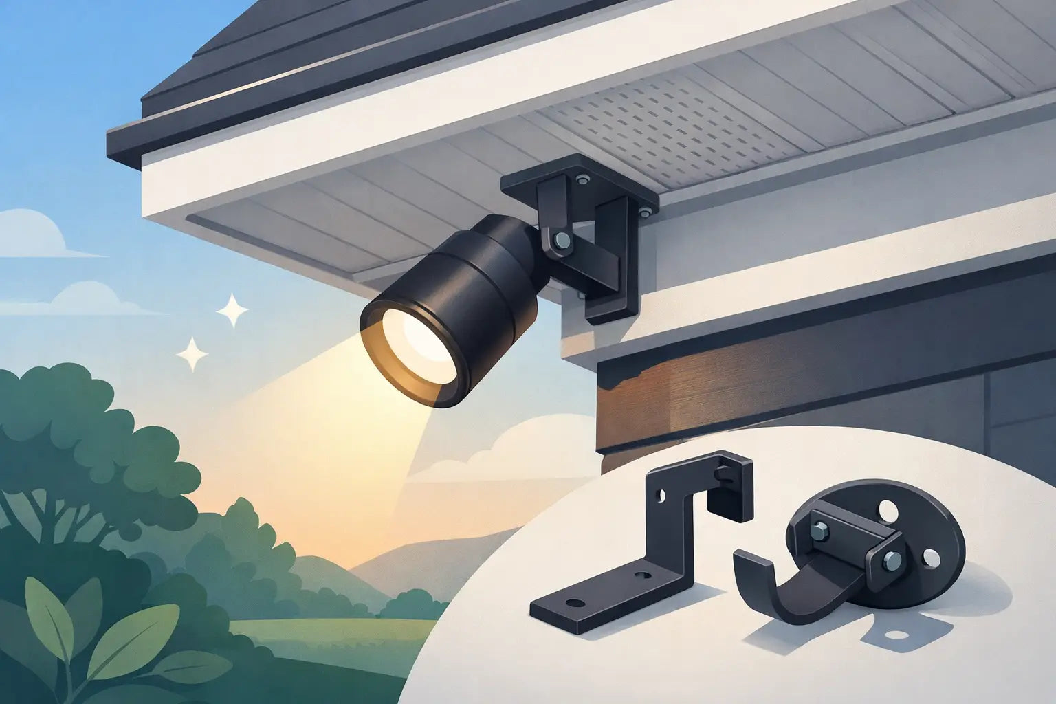 Outdoor Soffit Light Brackets That Last