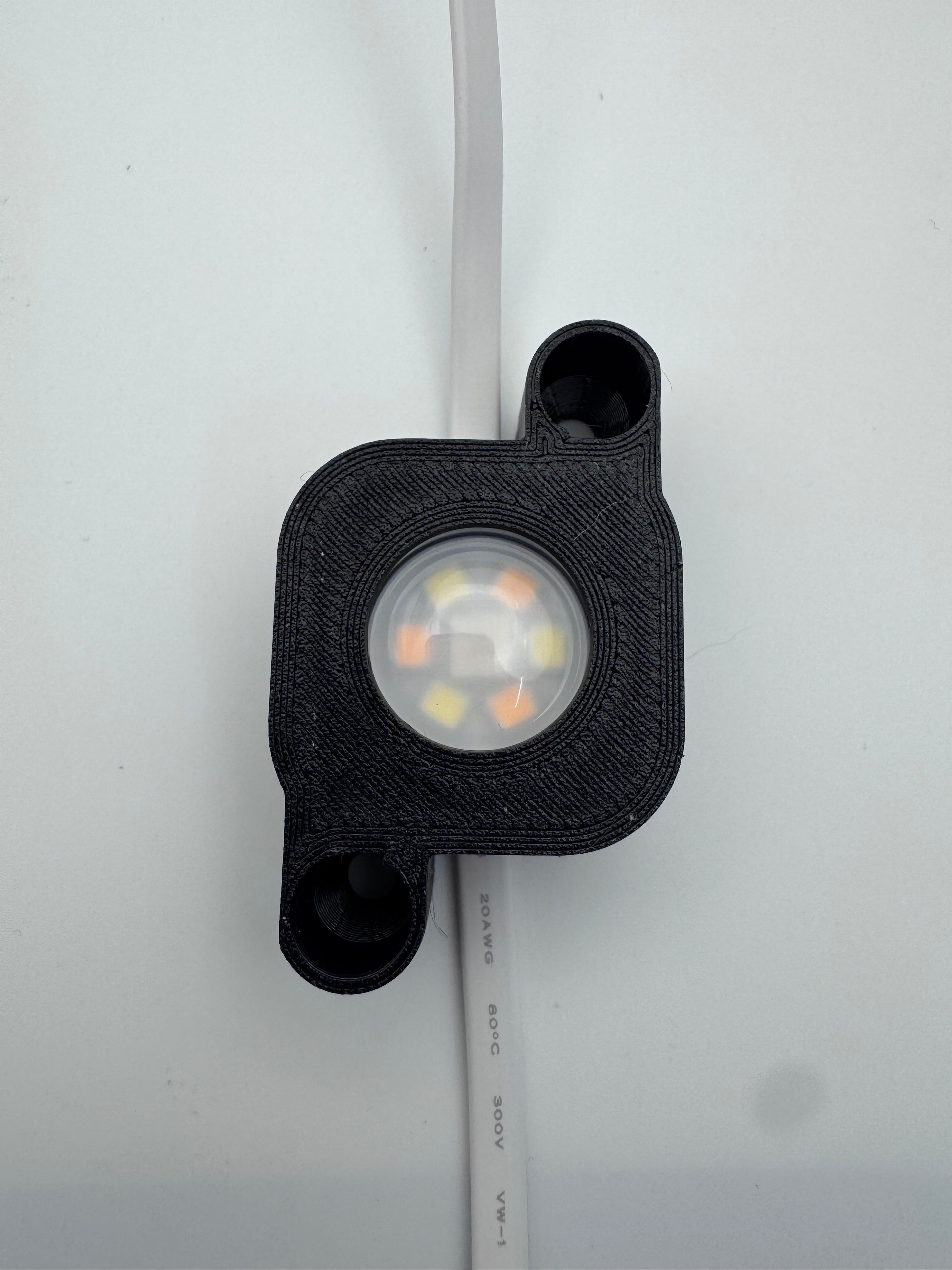 Govee Permanant Outdoor LED Mount for PRO with FULL coverage OFFSET Screw Holes