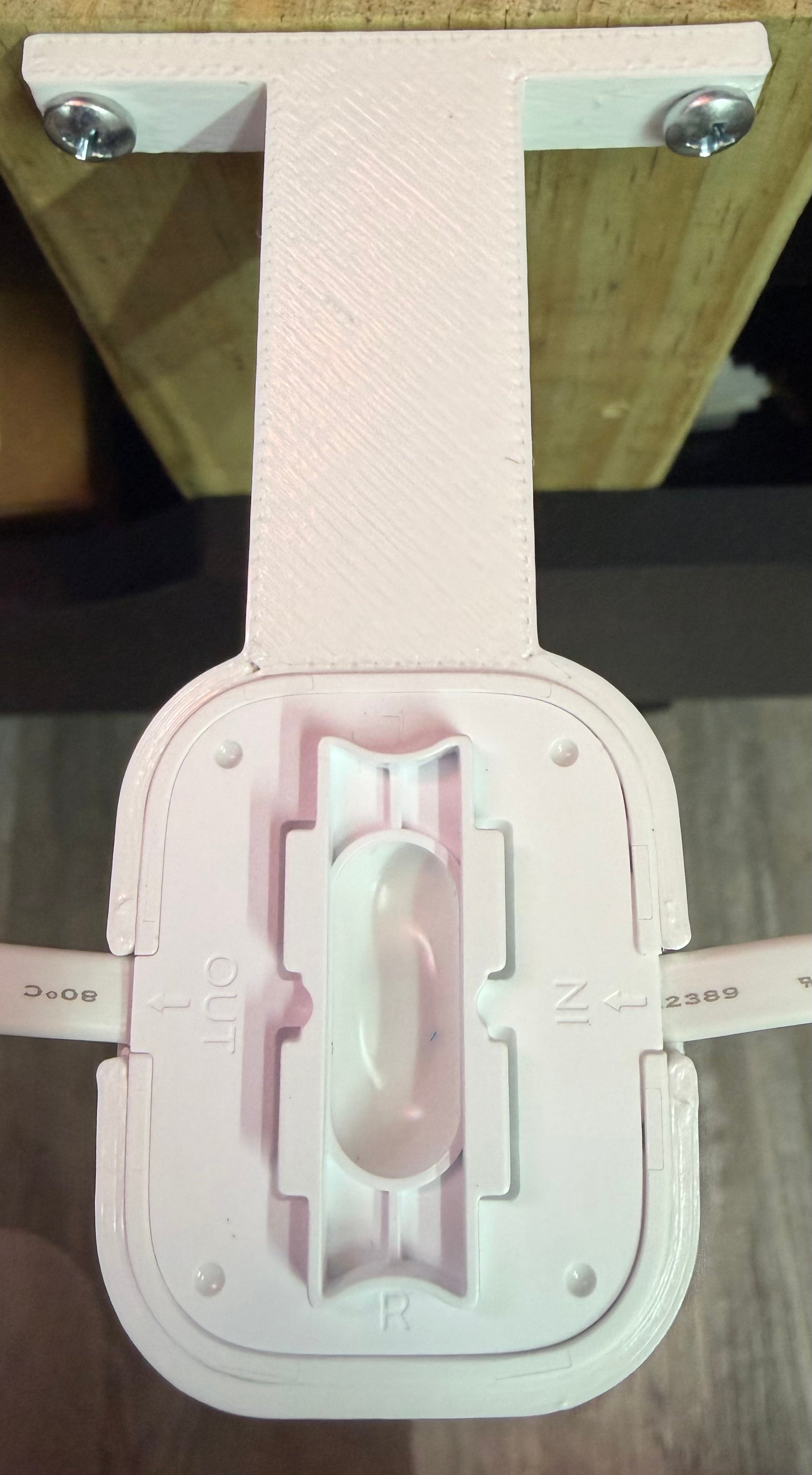 *15 degree tilt* Permanent Outdoor LED 2 inch EXTENDED 90 DEGREE Mount for "2" PRO *15 degree tilt*