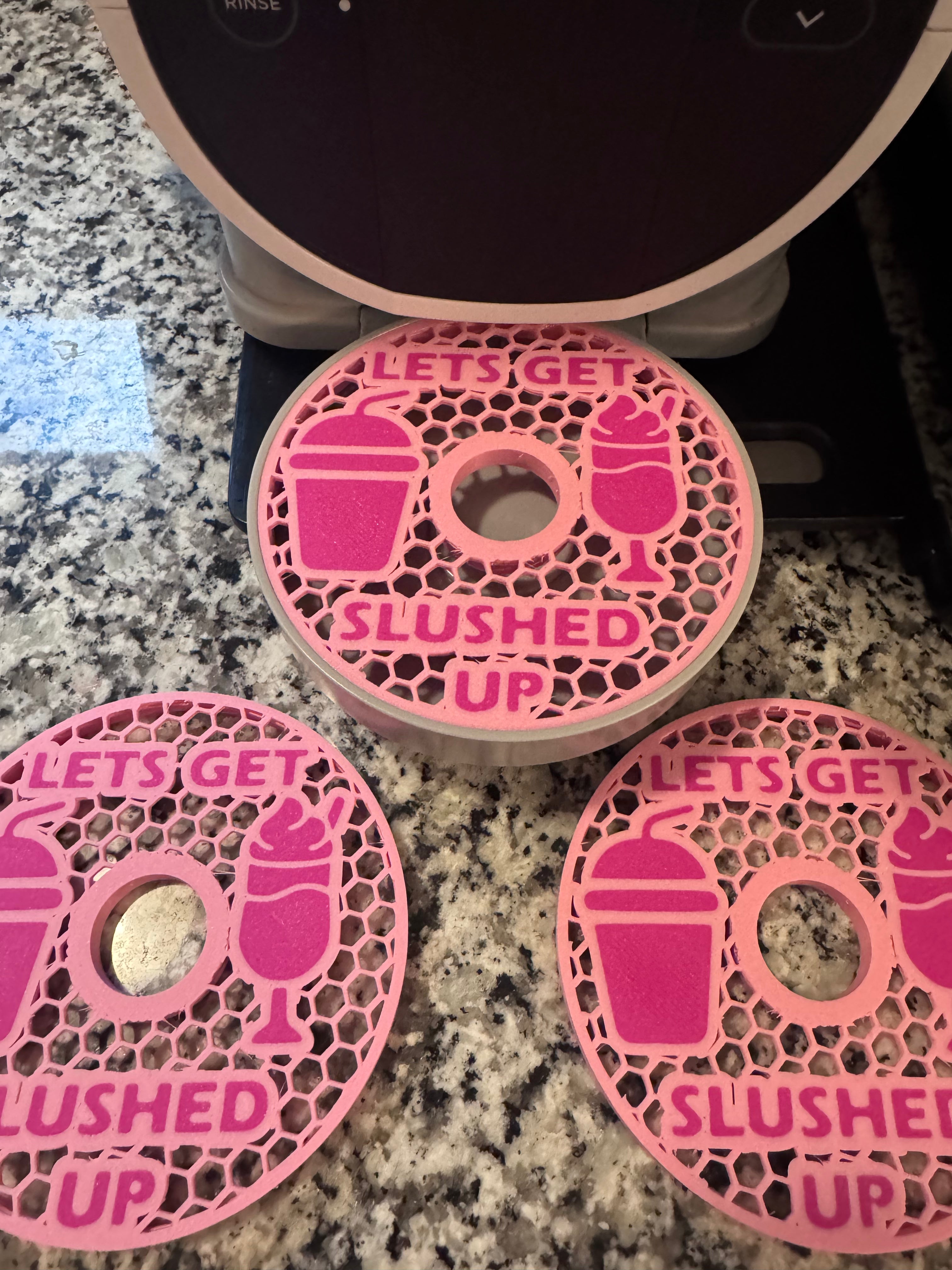 Slushed Up Drip Tray PINK/HOT PINK