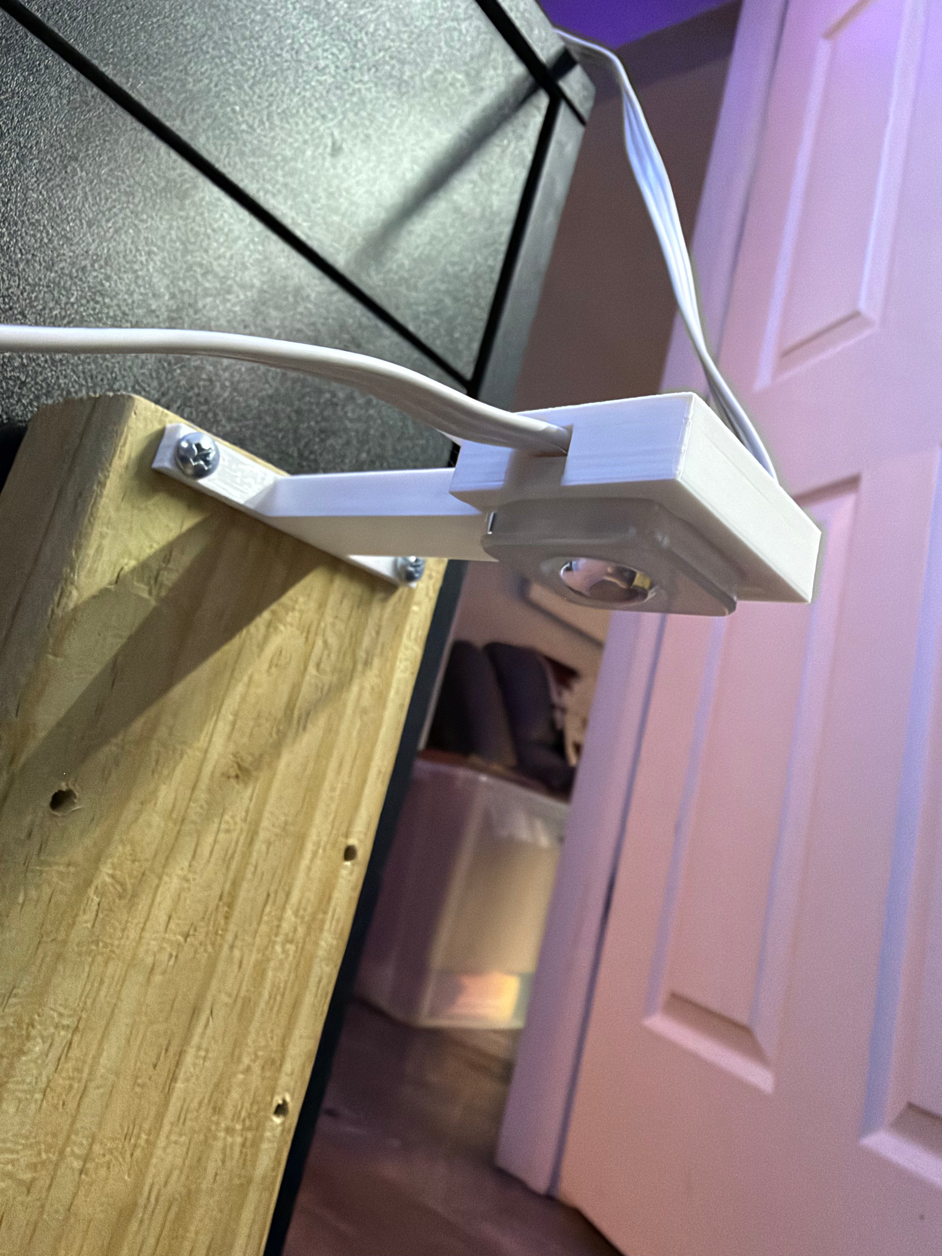 Permanent Outdoor LED 2 inch EXTENDED 90 DEGREE Mount for NON-PRO